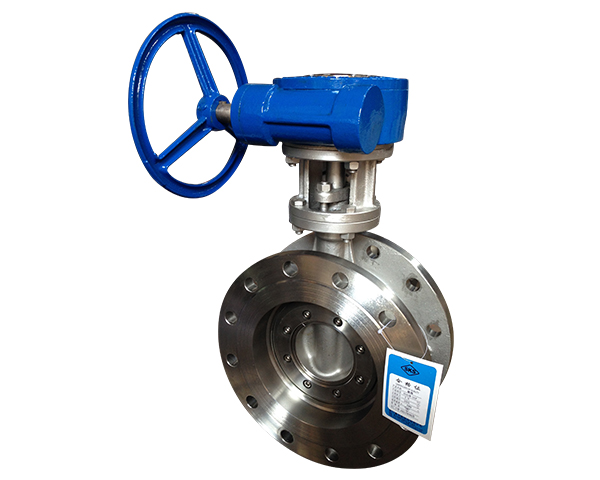 D343W - 16 p hard seal butterfly valve with flange