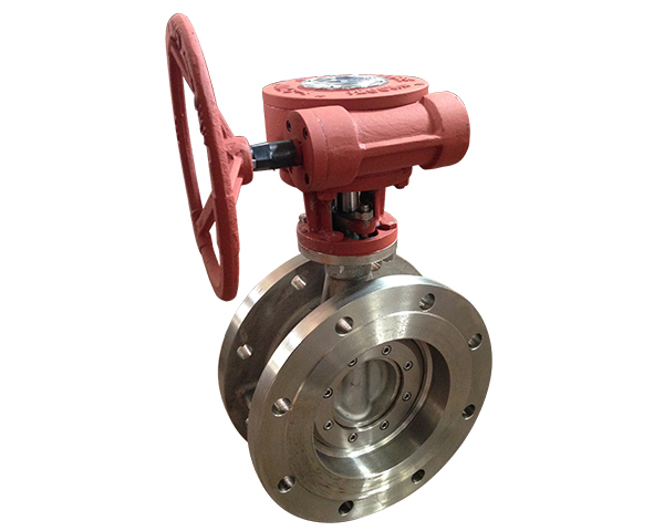 D342F American standard flange hard seal butterfly valve